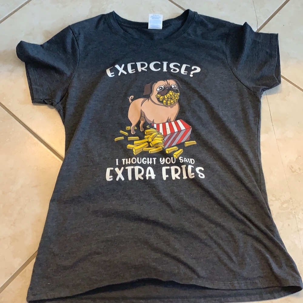 Pug graphic T